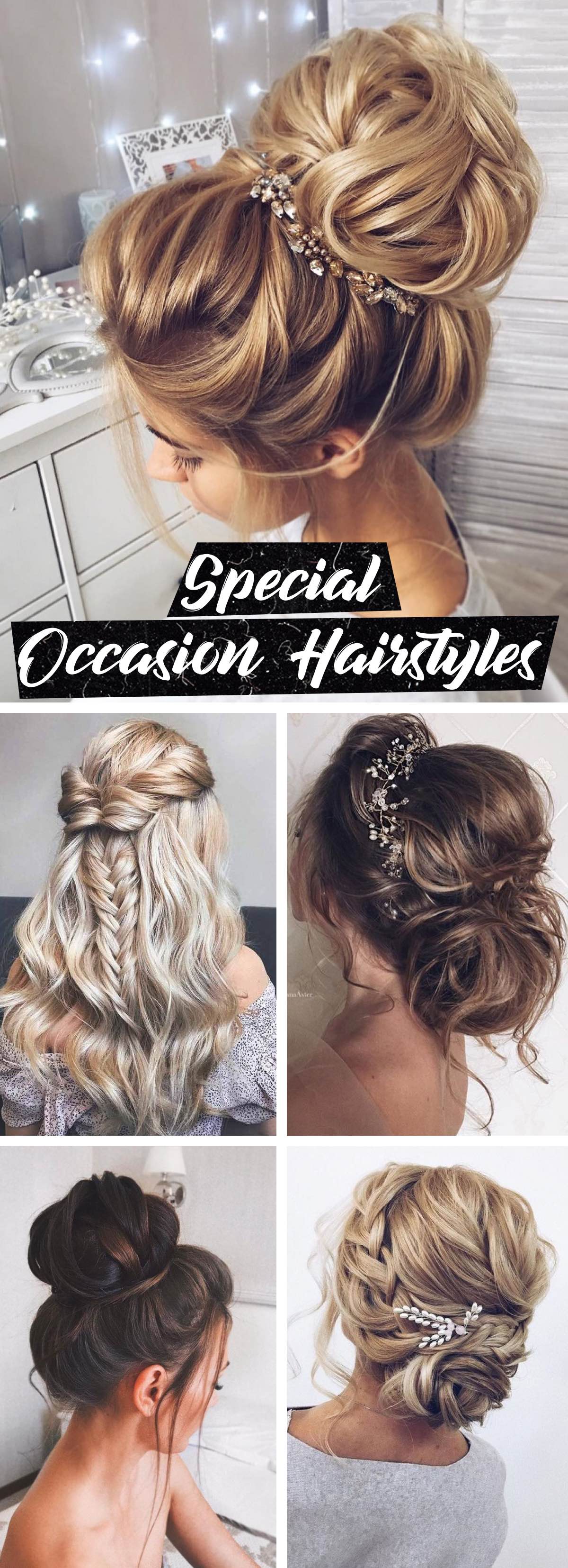 Special Occasion Hairstyles That Will Make You Enchant the Big Day