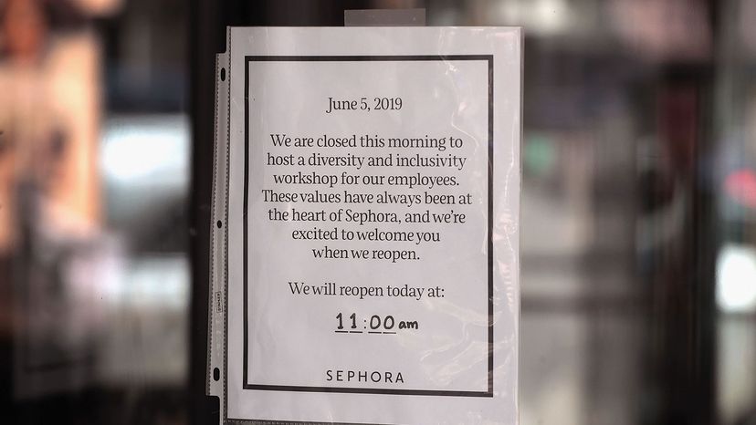 Sephora sign diversity training