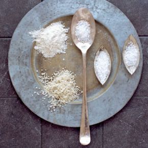 A smattering of salts -- from table salt to sea salt -- shows just how beautiful and glorious this ancient seasoning is. See more salt pictures.