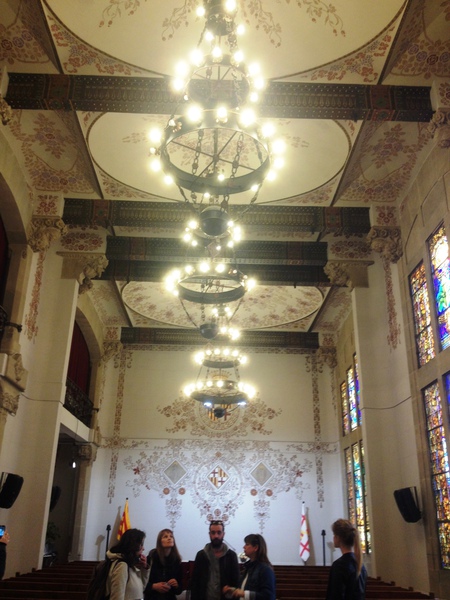 Meeting room in Sants town hall