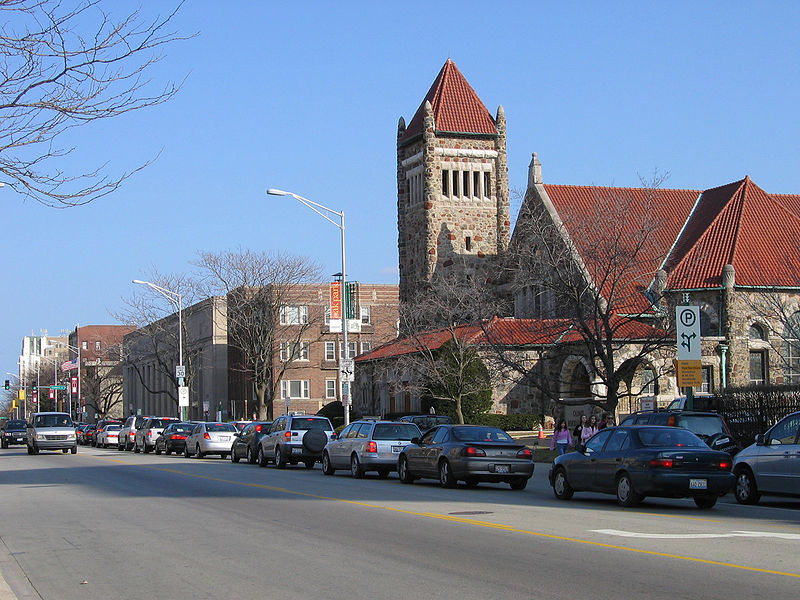 Oak Park's Lake Street. From the wikicommons.